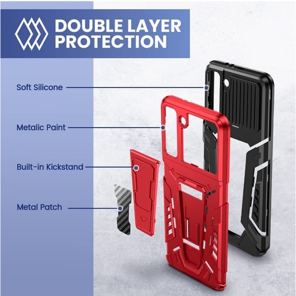 VEGO Compatible for Galaxy S21 Case, - Picture 7 of 11